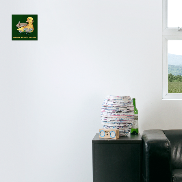 Vampire-Zombie Easter Duckling by H. R. Sinclair